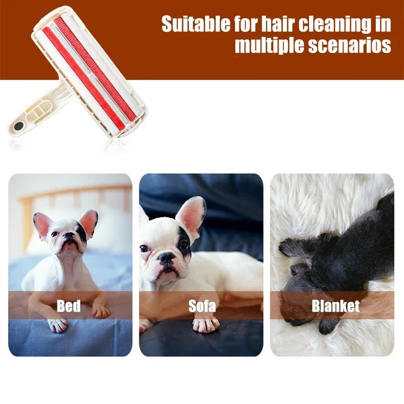 Cette accessoire enleve bien les poiles et les cheveux des animaux - WOOF TOUT