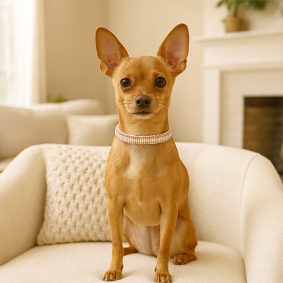 Collier Chien Finitions élégantes rappelant la joaillerie pour sublimer l'animal