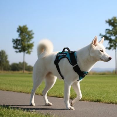 Harnais chien Matière souple et respirante qui protège la peau et assure un port agréable lors des longues balades