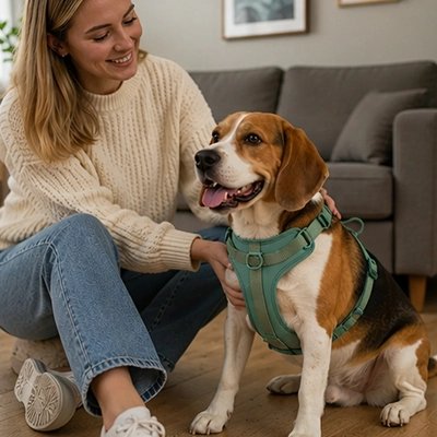 Harnais pour Chien Plusieurs tailles disponibles: Adapté aux petites races comme aux grandes races