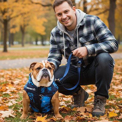 Imperméable pour chien Matériau léger: Confort optimal sans alourdir l'animal durant ses activités extérieures