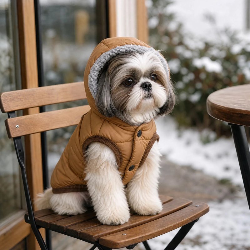Manteau Chien Protection efficace contre la pluie, la neige et l'humidité lors des promenades hivernales