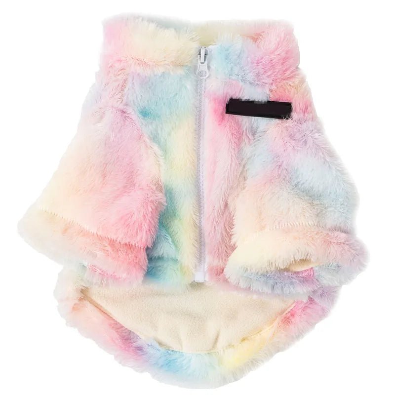 Pancho de luxe de belle couleur pour toutes petites tailles de chiens ce vêtement garde au chaud. - WOOF TOUT