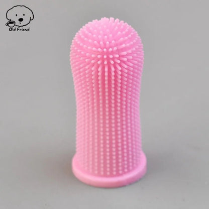 2 - Accessoires pour chien fait de silicone plus facilité et plus doux pour brosser les dents de votre animal de compagnie. - WOOF TOUT