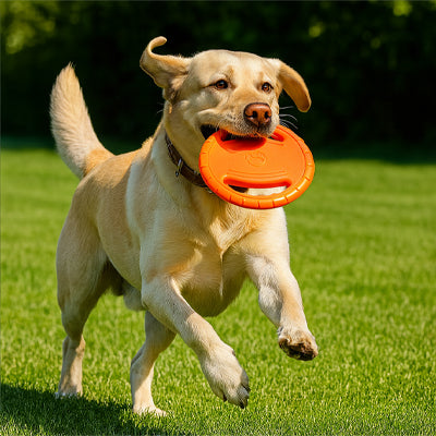 Frisbee pourchie resiste pour machoirs puissantes