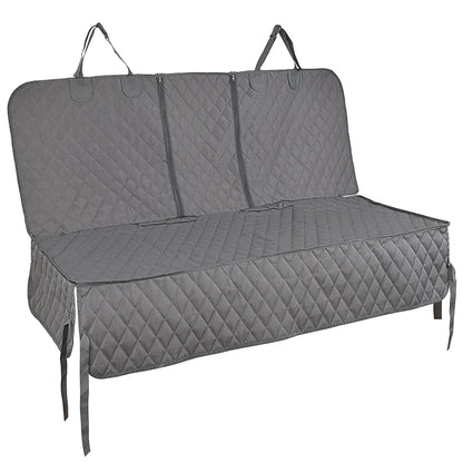 Fait de polyester couverture imperméable pour auto siège arrière pour animal de compagnie .