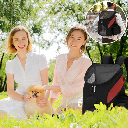 Sac a dos pour chien Sangles ajustable avec mousse confort