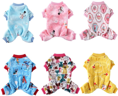 Beau pyjama carotter et plusieurs dessin et couleur pour petit chien de compagnie. - WOOF TOUT