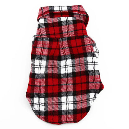 Belle Chemise carotter fait de polyester pour petit animal de compagnie comme chihuahua, bichon maltais . - WOOF TOUT
