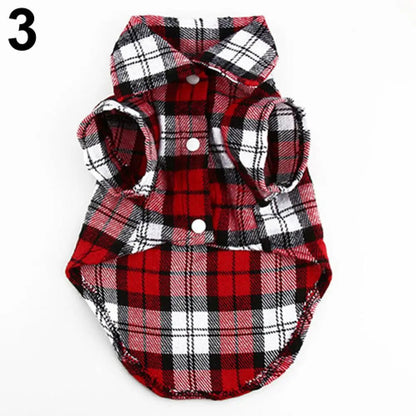 Belle Chemise carotter fait de polyester pour petit animal de compagnie comme chihuahua, bichon maltais . - WOOF TOUT