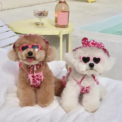 Bikini de plage, Wow moi petite taille chihuahua ou yorkshere aime bien et vous - WOOF TOUT