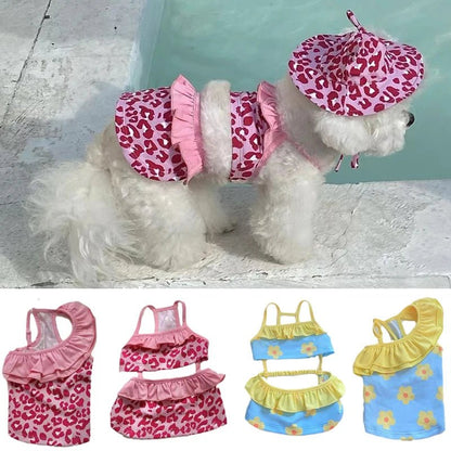 Bikini de plage, Wow moi petite taille chihuahua ou yorkshere aime bien et vous - WOOF TOUT