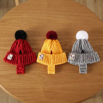 Bonnet pour chien​ : Rouge, jaune et gris proposés pour s'adapter aux préférences esthétiques de chaque propriétaire