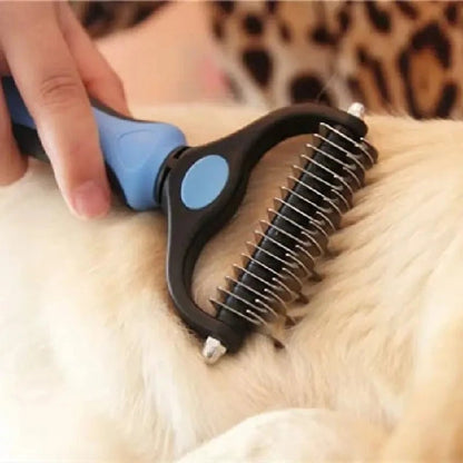 Brosse et peigne peux faire les deux de toilettage enlève cheveux et noeuds pour animal de compagnie. - WOOF TOUT