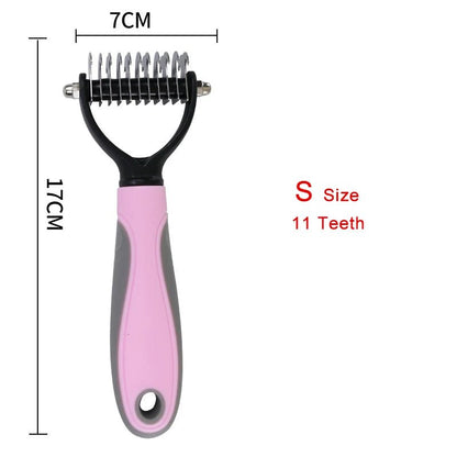 Brosse et peigne peux faire les deux de toilettage enlève cheveux et noeuds pour animal de compagnie. - WOOF TOUT