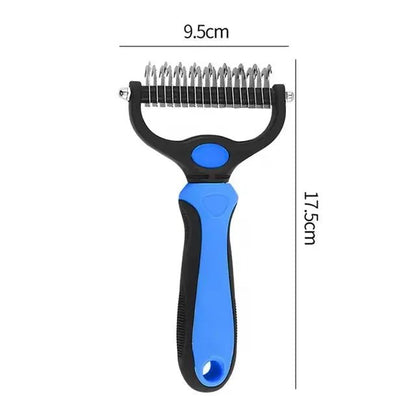 Brosse et peigne peux faire les deux de toilettage enlève cheveux et noeuds pour animal de compagnie. - WOOF TOUT