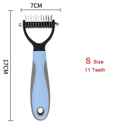Brosse et peigne peux faire les deux de toilettage enlève cheveux et noeuds pour animal de compagnie. - WOOF TOUT