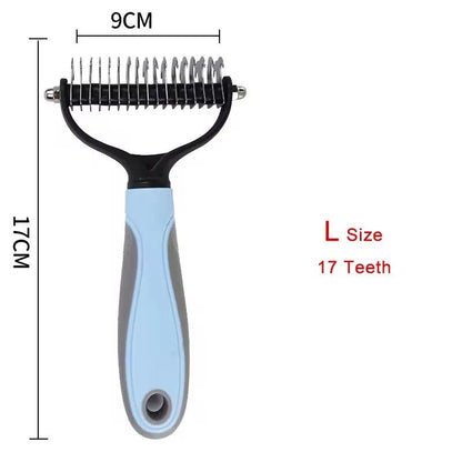 Brosse et peigne peux faire les deux de toilettage enlève cheveux et noeuds pour animal de compagnie. - WOOF TOUT