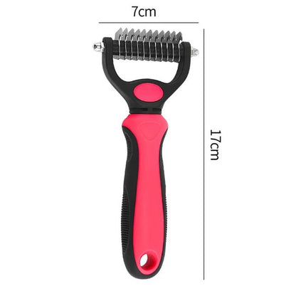 Brosse et peigne peux faire les deux de toilettage enlève cheveux et noeuds pour animal de compagnie. - WOOF TOUT
