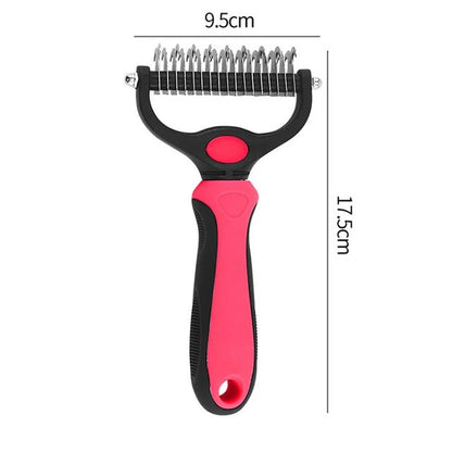 Brosse et peigne peux faire les deux de toilettage enlève cheveux et noeuds pour animal de compagnie. - WOOF TOUT