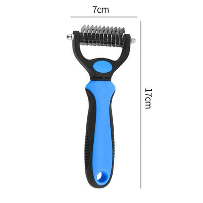 Brosse et peigne peux faire les deux de toilettage enlève cheveux et noeuds pour animal de compagnie. - WOOF TOUT