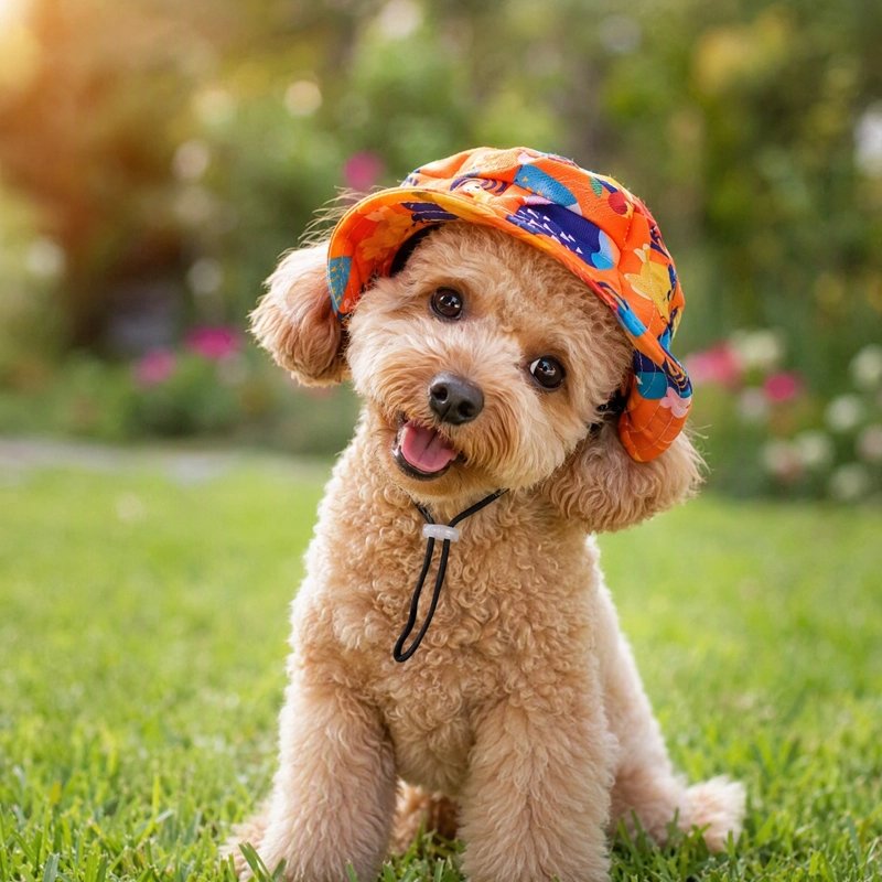 Casquette chien​ adapté aux petites, moyennes et grandes races grâce à différentes tailles disponibles