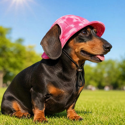 Casquette chien​ convient à de nombreuses races, des chiens à oreilles longues aux chiens à poil court