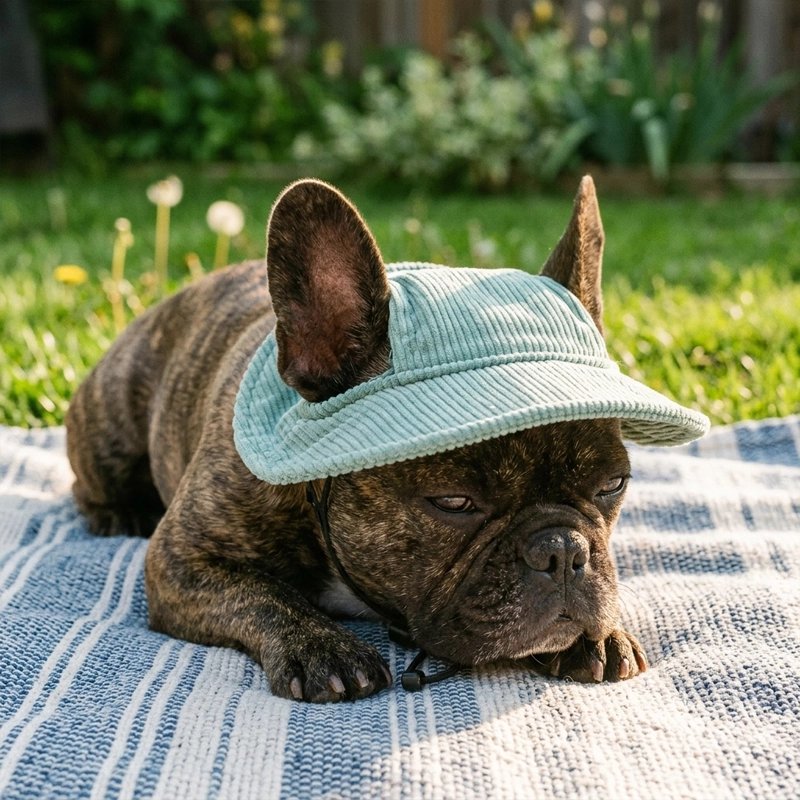 Casquette chien​ Idéale pour les sorties extérieures, balades en plein soleil ou séances photos