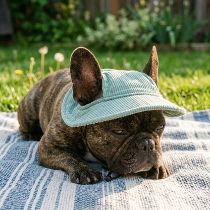 Casquette chien​ Idéale pour les sorties extérieures, balades en plein soleil ou séances photos