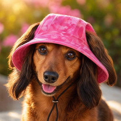 Casquette chien​  tissu léger résistant aux UV adapté à un usage extérieur prolongé