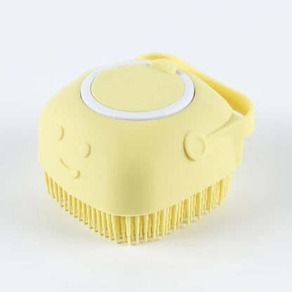Ce distributeur de silicone et savonneur et masseur qui lave bien votre chien qui fait tout j aime. - WOOF TOUT