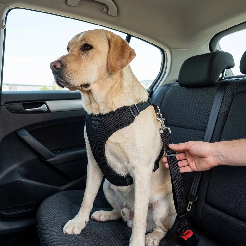 Ceinture de sécurité pour chien convient aux petits, moyens et grands chiens
