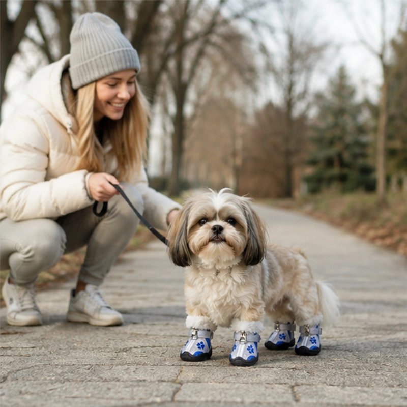 Chaussure pour Chien disponible en différentes dimensions pour s'adapter aux petites et moyennes races