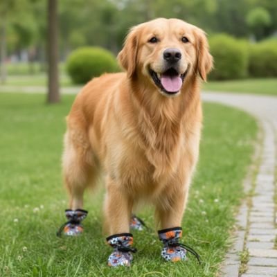 Chaussures pour Chien Protège les pattes contre les surfaces chaudes, froides, rugueuses ou salées
