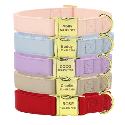 Collier, accessoire personnalisable et gravable pour chien . - WOOF TOUT