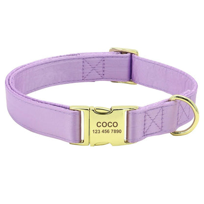 Collier, accessoire personnalisable et gravable pour chien . - WOOF TOUT