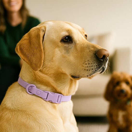 Collier chien Construction en matériau synthétique ultraléger qui ne pèse pas sur le cou de l'animal
