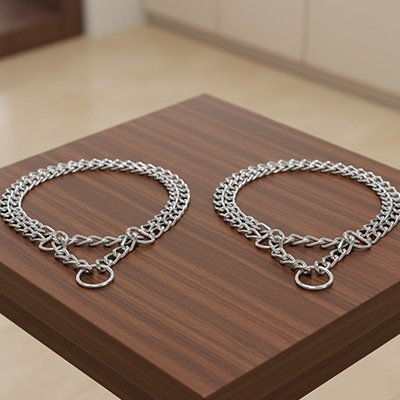 Collier Chien  Finition argentée: Traitement de surface résistant à la corrosion et à l'usure quotidienne