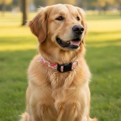 Collier Chien  Souple et léger pas gêner les mouvements naturels de l'animal