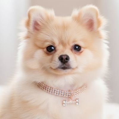 Collier chiot Système de chaînette permettant d'adapter la taille au cou de l'animal