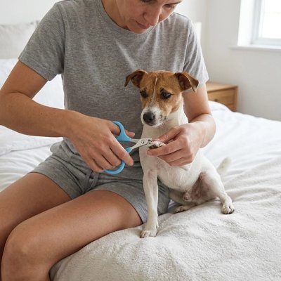 Coupe griffe Chien Lame en acier inoxydable de qualité professionnelle 
