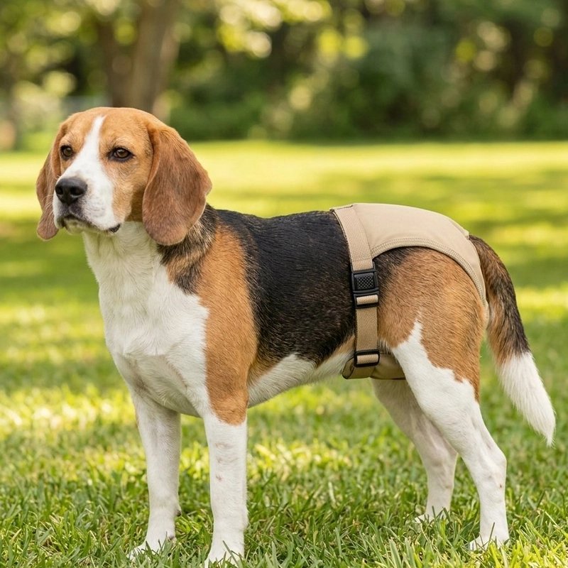 Culotte chien Tissu confortable réduisant les irritations lors du port prolongé