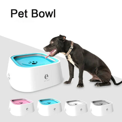 Distributeur d`eau portable pour chien sans déversement fais de plastique. - WOOF TOUT