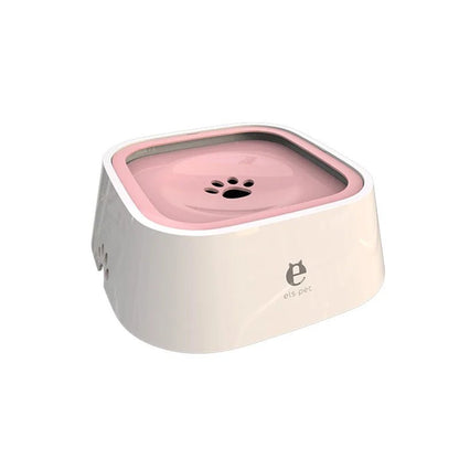 Distributeur d`eau portable pour chien sans déversement fais de plastique. - WOOF TOUT