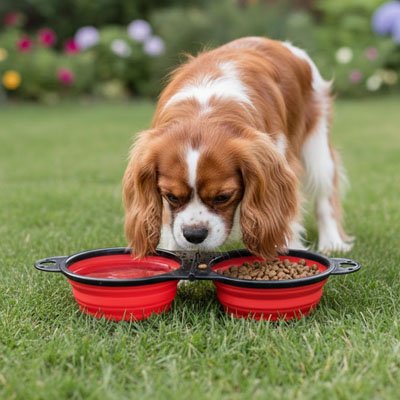 Gamelle Chien Conception pliable et compacte