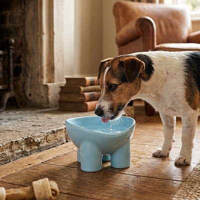 Gamelle Chien Favorise une posture naturelle et confortable pendant les repas