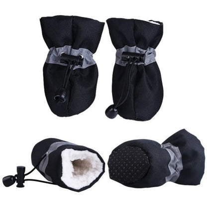 Garde les petites pattes au chaud des chiens du grand froid pendant la marche hivernal . - WOOF TOUT