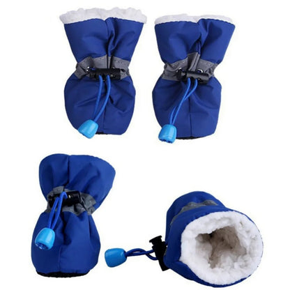 Garde les petites pattes au chaud des chiens du grand froid pendant la marche hivernal . - WOOF TOUT