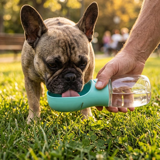 Gourde Chien adaptation morphologique pour petits et grands formats canins