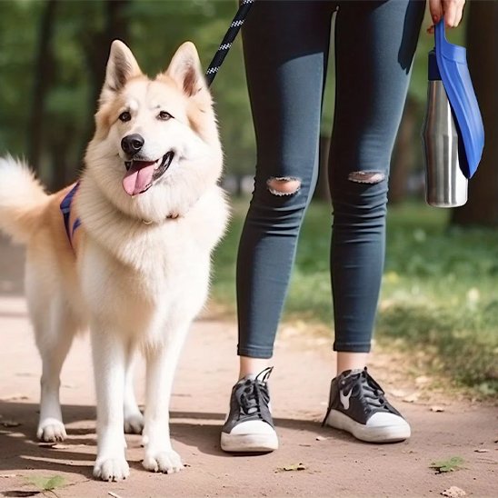 Gourde chien Convient pour toutes tailles de chiens lors de randonnées, voyages ou activités extérieures